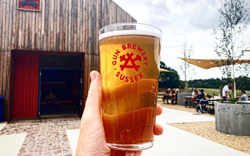 Gun Brewery Taproom and Brewery Tours in The Heart of the Sussex